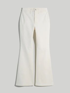 Madewell Perfect Vintage Flare Jeans White Cone Denim Size 27